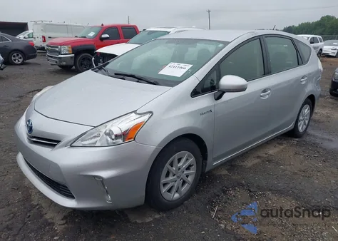 2014 Toyota Prius V Two from USA, damaged, VIN JTDZN3EU0EJ009210